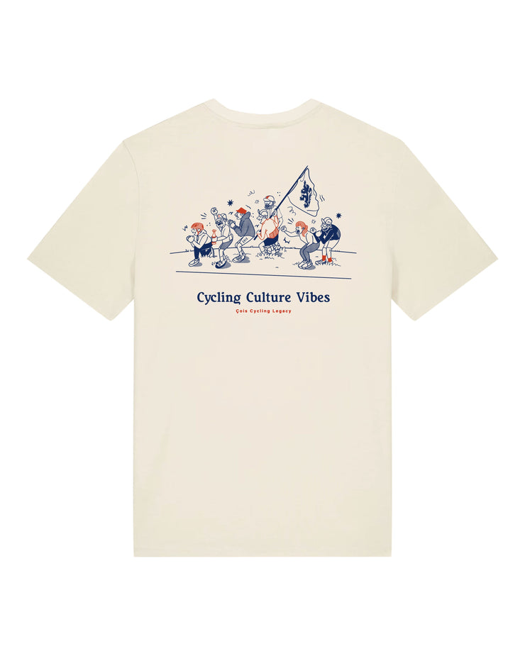 Cycling Culture Vibes unisex cycling T-shirt