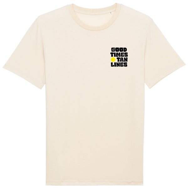 Good Times Tan Lines (sunny) unisex cycling T-shirt