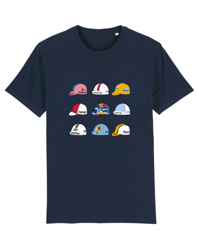 Vintage cycling caps T-shirt