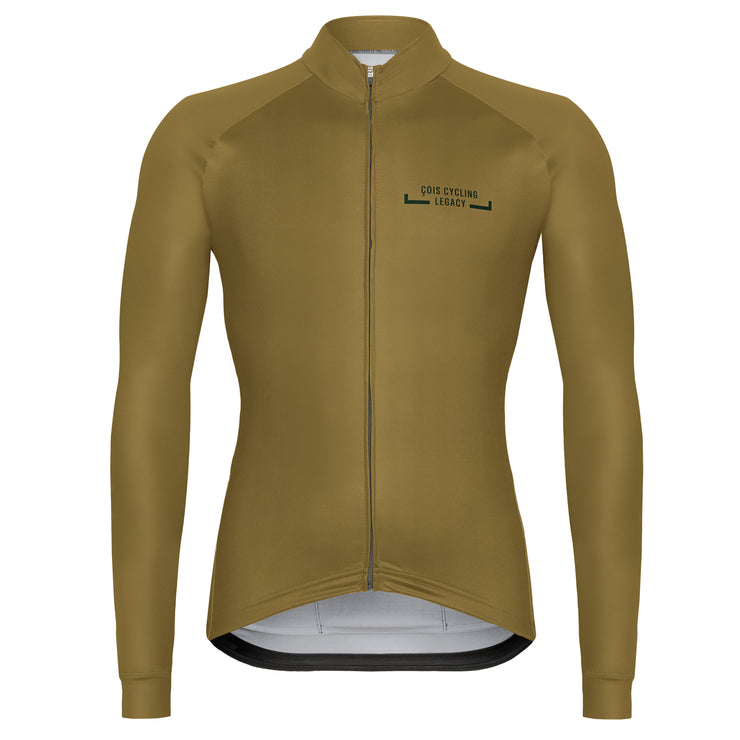 Signature Long Sleeve cycling jersey Gold