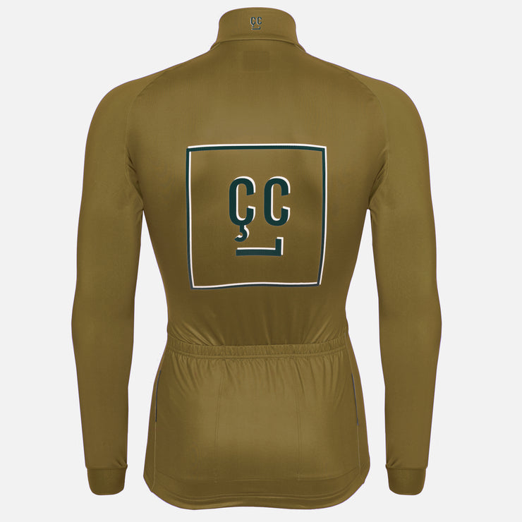 Signature Long Sleeve cycling jersey Gold