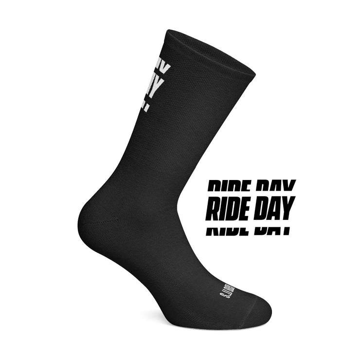 rideday cycling socks black